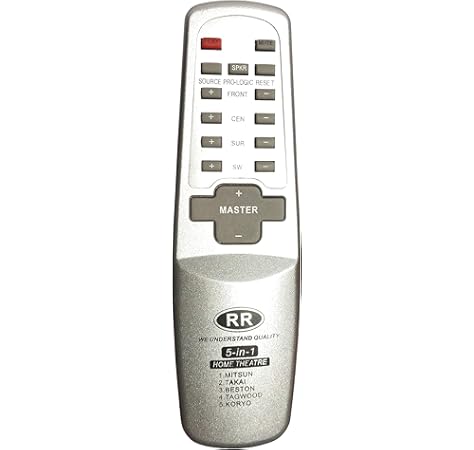 takai home theater 5.1 remote