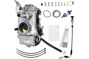 Tektall Carburetor Replace For Mikuni HSR42mm HSR TM42-6 42mm Fits for Harley Evo Evolution Twin Cam Motorcycle with Choke Cable