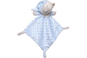 Interbaby DU003-01 Straccetto Doudou In Blu A Forma Di Orso - 100 g