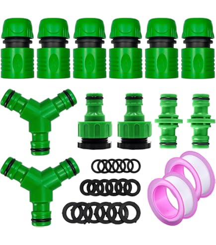 Tubo Da Giardino A 3 Strati In PVC - Avvolgitubo Rinforzato Con Connettori, Tubo Flessibile Dell'acqua Per Serre, Irrigazione E Acqua - Foto 6