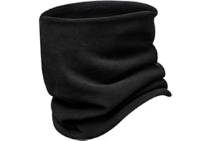 Oscenny Snoods for Men Women,Double Layer Soft Elastic Fleece Thick to Keep Warm Even Under O °C for Winter Cold Weather Skiing Cycling Moto Warking Runnning