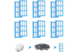 Anka Filtre Cat, Filtre Fontaine Cat, Filtres à Charbon Remplacement，Cartouches filtrantes de Remplacement pour Pet Mate de, Postuler à Fontaine à Cat Mate & Dog Mate Fontaine Animalière pour Chat