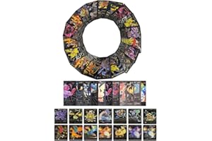 UBIK 20 Cartas Negras PVC lnglés de Coleccion Nuevo Version Cartas Alta Potencia Inglés(Negras)