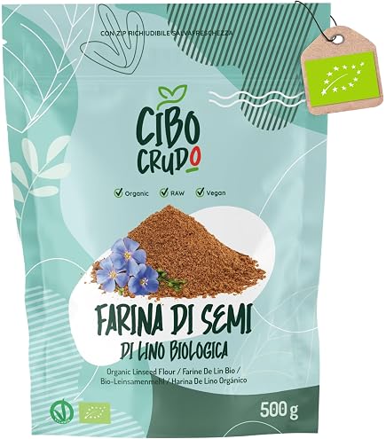 Farina di semi di Canapa Biologica senza glutine