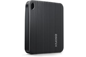 IDSONIX SMART INTERACTIVE iDsonix 128GB SSD External, USB 3.2 Gen 1 up to 466MB/s, with 2 in 1 USB C Cable, Portable Solid State Drive for USB-C Smartphone, PC, Tablet, Labtop