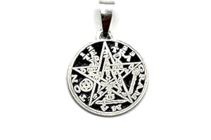 MASBARATA COLGANTE TETRAGRAMATON EN PLATA DE LEY