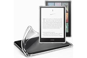 CoBak Clear Custodia Cover per Kindle Paperwhite da 7 pollici 2024 di 12a generazione e Kindle Colorsoft Signature Edition da 7" (modello n. SA569P) - Leggero e morbido