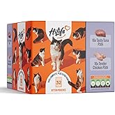 HiLife Kitten Wet Cat Food, Mixed Chicken & Tuna Pate Recipes, Complete Cat Food Pouches for Kittens 1 - 12 Months, 100% Natu
