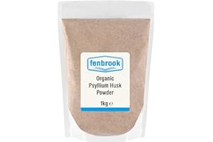 Organic Psyllium Husk Powder 1kg | Certified Organic by Fenbrook Organic