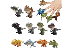 Pilikoll 10 sztuk dinozaurów, zabawka na palec, dinozaury, zabawka na palec, dinozaury, interaktywna zabawka dla dzieci, chłopców, dziewcząt