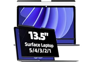 Mamol Magnetischer Blickschutzfilter für 13,5 Zoll Microsoft Surface Laptop 5/4/3/2/1, Entfernbare Blickschutzfolie, Anti-Blaulicht Sichtschutzfolie für Surface 13,5 Zoll Sichtschutz Privacy Screen