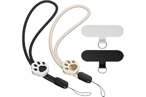 SURDOCA Regulowana smycz do telefonu, pasek na nadgarstek do aparatu, nylonowa smycz na nadgarstek, pasek do telefonu, antykradzieżowy pasek na telefon, smycz do słuchawek, pamięć USB