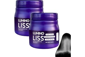 XINXINYU Lumino Liss Alisado, Hair Straightening Cream for All Hair Types, Profesional Keratin Hair Straightening Treatment for All Hair Types, Long-Lasting Smoothness, Instant Restores Natural Silkiness (2)