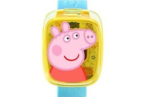 VTech Reloj de aprendizaje Peppa Pig, multicolor, 21.2 x 5 x 2.5cm (526003)