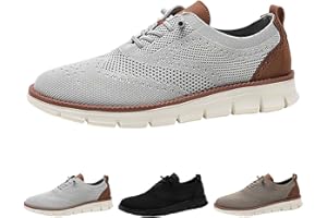 riou Zapatos Wearbreeze for Hombre, Zapatos Ortopédicos Urbanos Ultra Cómodos, Breeze Urban Zapatos Hombre, Zapatos Casuales de Malla Transpirable for Caminar