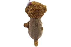 FAKEFACE Fake Face punto lana Perros Jersey Ropa para Perros Perros Chaqueta Perros Chaleco Invierno Otoño calientes ropa de perro para pequeñas y medianas perros Teddy Chihuahua