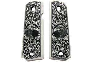 ZIB GRIPS Colt 1911 Pistol Grip, Full Size 1911 (Government/Commander) Pistol Grip fatto a mano da Plexi Ars.P07