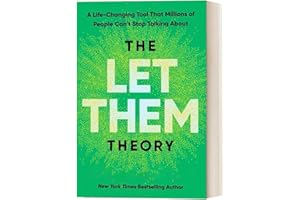 GETBSTOOP New The Let Them Theory: a Life-Changing Tool That Millions of People Can't Stop Talking About an Easy to Understand Shares Relatable Stories Book, Gifts for Friends, Family
