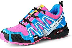 WYUKN Zapatillas de Ciclismo MTB ， 2021 Hombres Mujeres Zapatillas de Bicicleta de montaña Transpirables con Bloqueo automático,A1-39EU