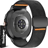 Rongep [Stretch Loop] Samsung Galaxy Watch 9/8 44mm/40mm/Classic 46mm ile Uyumlu Kordon Manyetik Tokalı Samsung Watch 9 44mm 