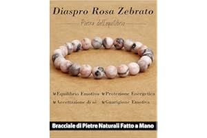 Landorilo Bracciale in Pietra Semipreziose Naturale Fatto a Mano Elastico per Donna Uomo, 8MM Pietre Gemme Rotonde Altamente Lucide Bracciali Yoga, Braccialetti Chakra