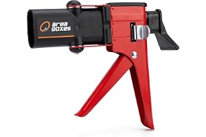 Metall- och förstärkt dispenserpistol, A/B Epoxilimpistol, blandningspistol, premium kvalitet
