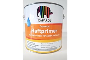 GAAK Caparol Capacryl Haftprimer Grundierung 2,5 Liter Weiß