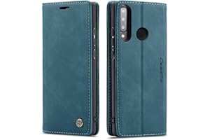 Ququcheng123 Ququcheng - Carcasa Compatible con Huawei P30 Lite, Funda de Piel con Cierre magnético