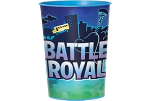 Amscan 422412 - Kids Battle Royal Gamers Birthday Favours & Sweets Plastic Cup - 473ml