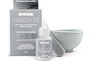 SHRINE Drop It Hair Drops Set, Silver, 20 ml, (Pack of 1)