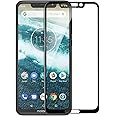 100FIT Tempered Glass for Moto One Power Smartphone (11D)-Edge to Edge Full Screen Coverage