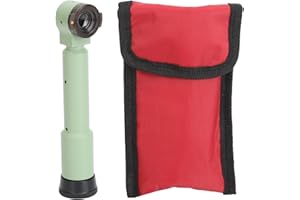 ODORKLE GFZ4 Total Station Bent Eyepiece 90 Degree Elbow Diagonal Eyepiece for Total Station