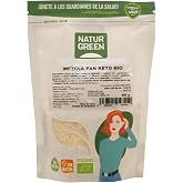 NaturGreen Keto Bread Prepared 400g | No Added Sugars | Gluten Free | Low Carb | Vegan | Healthy Choice | Bread Prepared | Gl