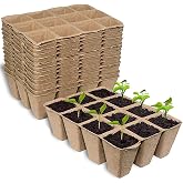 KAHEIGN 10 Pieces Seed Germination Trays, 12 Cells Plant Germination Tray Healthy Wheat Producer Crop Growing Tray (with 10 P