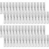 FINDIR 60 Pezzi Mini Flaconi Spray Vuoti da 3 ml Trasparenti Bottigliette Spray Vuote Flacone di Nebulizzatore in Plastica Bo
