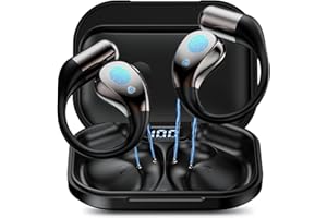 AGUTAI Écouteur Traducteur Instantané AI Vocal: Oreillette Traduction Instantanée 164 langues Bluetooth 6.0 - Appareil 3 en 1 avec 40H autonomie - Casque sans fil avec 7 modes pour voyage affaires études