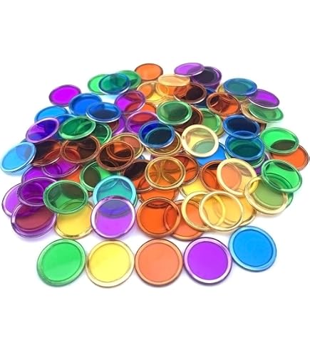 Kit Bingo Magnétique Orange – 100 Jetons, Baguette 12,6 Cm, Aimant Stable, Jeu éducatif