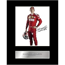 Amazon.de: Charles Leclerc, signiertes Foto mit Passepartout