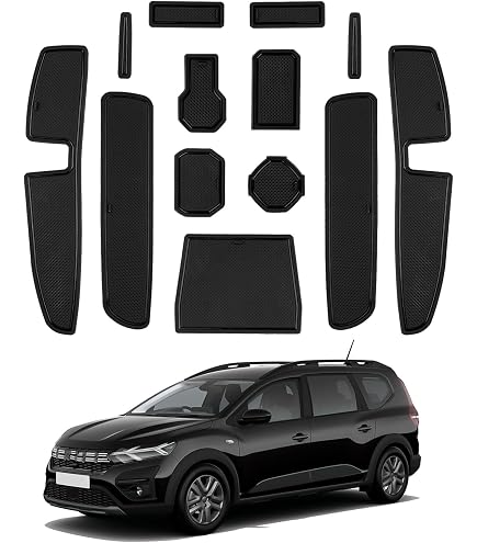Z.MYUKI Vassoio Organizzatore Per Dacia Jogger 2021-2025 – Bracciolo Consolle Centrale In ABS (Blu) - 2