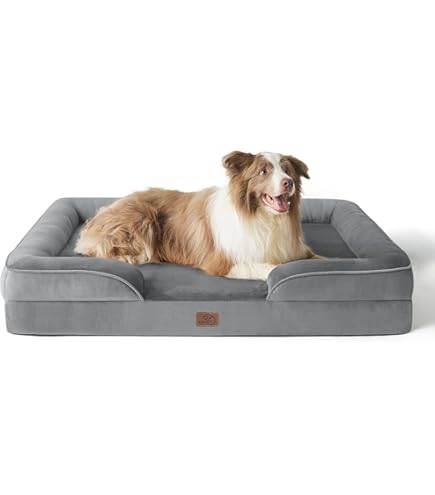 PillowPrim Hondenbed, meubels voor dieren, kattenbed, afneembare overtrek, hondenmand, hondenbed, slaapplaatsen, hondenbank, as, XL 96 x 62 cm PillowPrim Hondenbed, meubels voor dieren, kattenbed, afneembare overtrek, hondenmand, hondenbed, slaapplaatsen, hondenbank, as, XL 96 x 62 cm