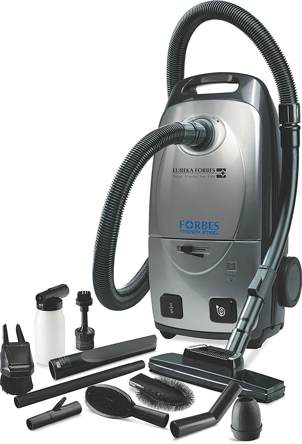 Eureka Forbes Trendy Steel Vacuum Cleaner Review Steel Grey 1.5 Liter