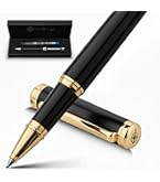 BEILUNER Ballpoints, Verbluffend Zwart Chroom Metalen Pen met