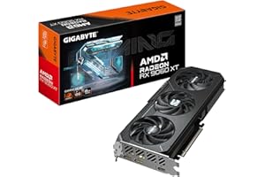 GIGABYTE TECHNOLOGY GIGABYTE Radeon RX 9060 XT Gaming OC 8G Tarjeta Gráfica - 8GB GDDR6, 128bit, PCI-E 5.0, 3320 MHz Frecuencia del núcleo, 2 x DisplayPort, 1 x HDMI, GV-R9060XTGAMING OC-8GD