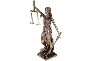 VOGLER JOH. VOGLER GMBH Veronese Justitia sprawiedliwości brązowana figurka 21 cm Poly