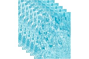 CPJJ 5 Foglio Oceano Atlantico di Effetto Acqua Ondulata Modello di Flusso in Miniatura Lago Fiume Flusso Diorama Scena Scenario Paesaggio Fai da Te