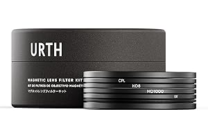 Urth 43mm Magnetisches UV, Polfilter (CPL), ND8, ND1000 Filter Kit (Plus+)