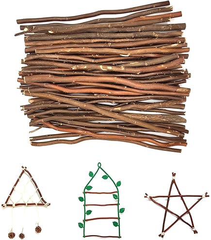120 Stuks Ambachtelijke Stokken, 6 Inch Lange Houten Stokken Voor Ambachten Takjes Stokken Houten Stammen Voor Decoratie Diy