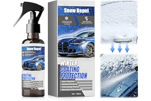 Yizemay Scheibenenteiser Spray Auto, Enteiserspray Auto, Autoscheiben Entfroster, Scheiben-Entfroster Sprühflasche für Windschutzscheiben Frontscheibe Heckscheibe Seitenscheibe Aussenspiegel Winte