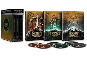 Lo Hobbit Trilogy Steelbook (4K Ultra-HD) (6 Blu-Ray)