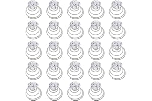 LECTNORE Spille per capelli a spirale, spille per capelli da sposa strass di cristallo vortice spille per capelli perla accessori per capelli da sposa per le donne ragazza (24 PCS)